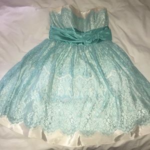 Strapless Betsy Johnson dress